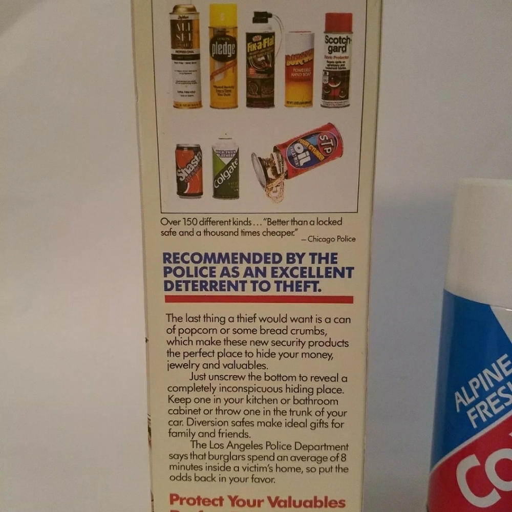 SAFES CANS :    NEW 1988 Vintage Colgate Safe Shav - Picture 5 of 7